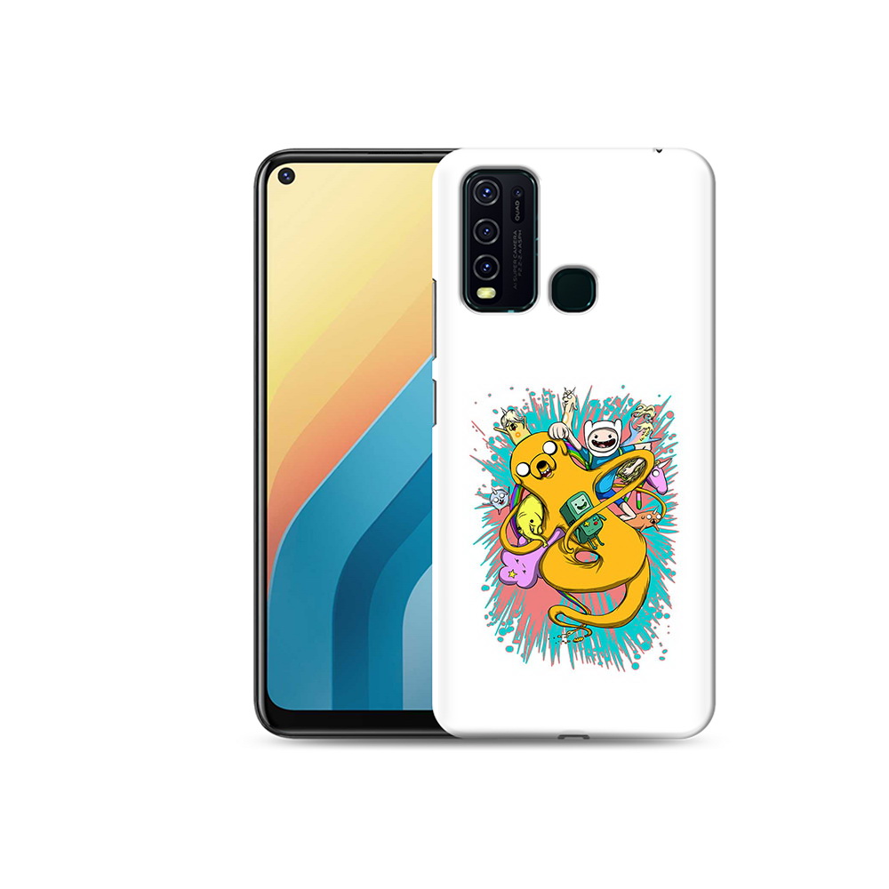 

Чехол MyPads Tocco для Vivo Y30 время приключений рисунок (PT149334.437.276), Прозрачный, Tocco