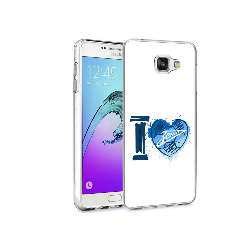 

Чехол MyPads Tocco для Samsung Galaxy A9 Pro ФК я люблю зенит (PT52968.556.186), Прозрачный, Tocco