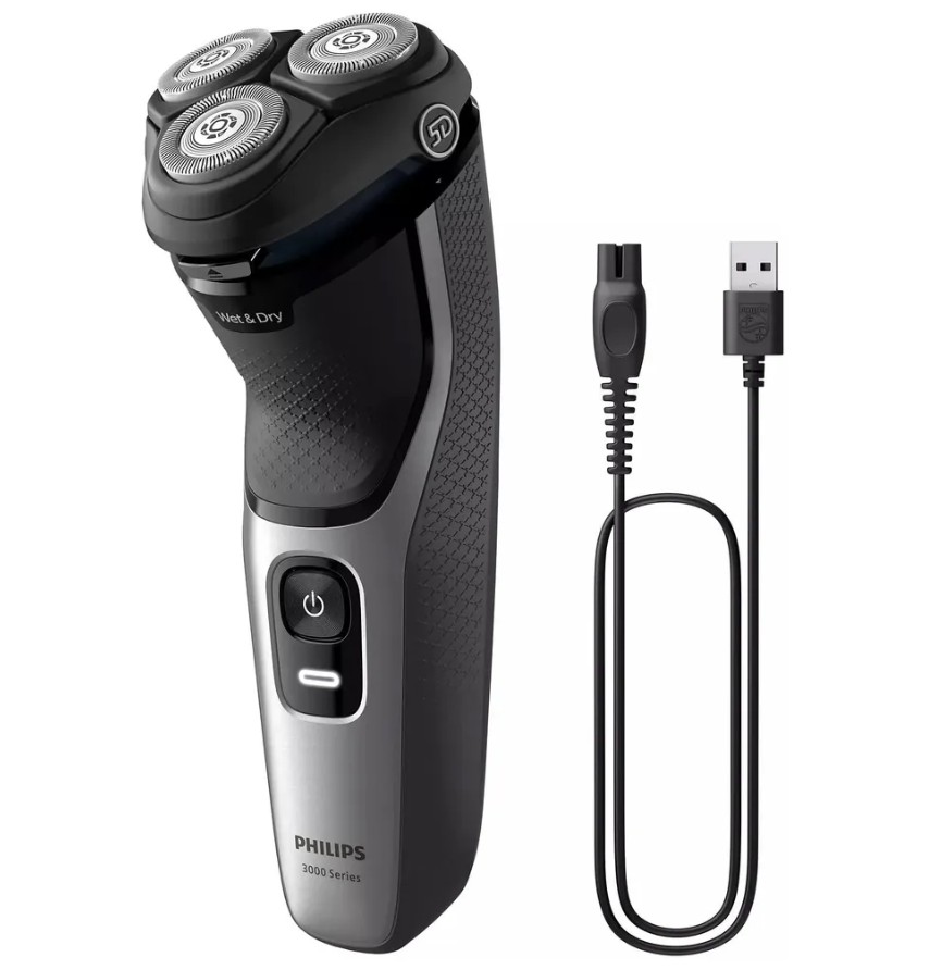 

Электробритва Philips S3143/00 серебристый; черный, S3143/00