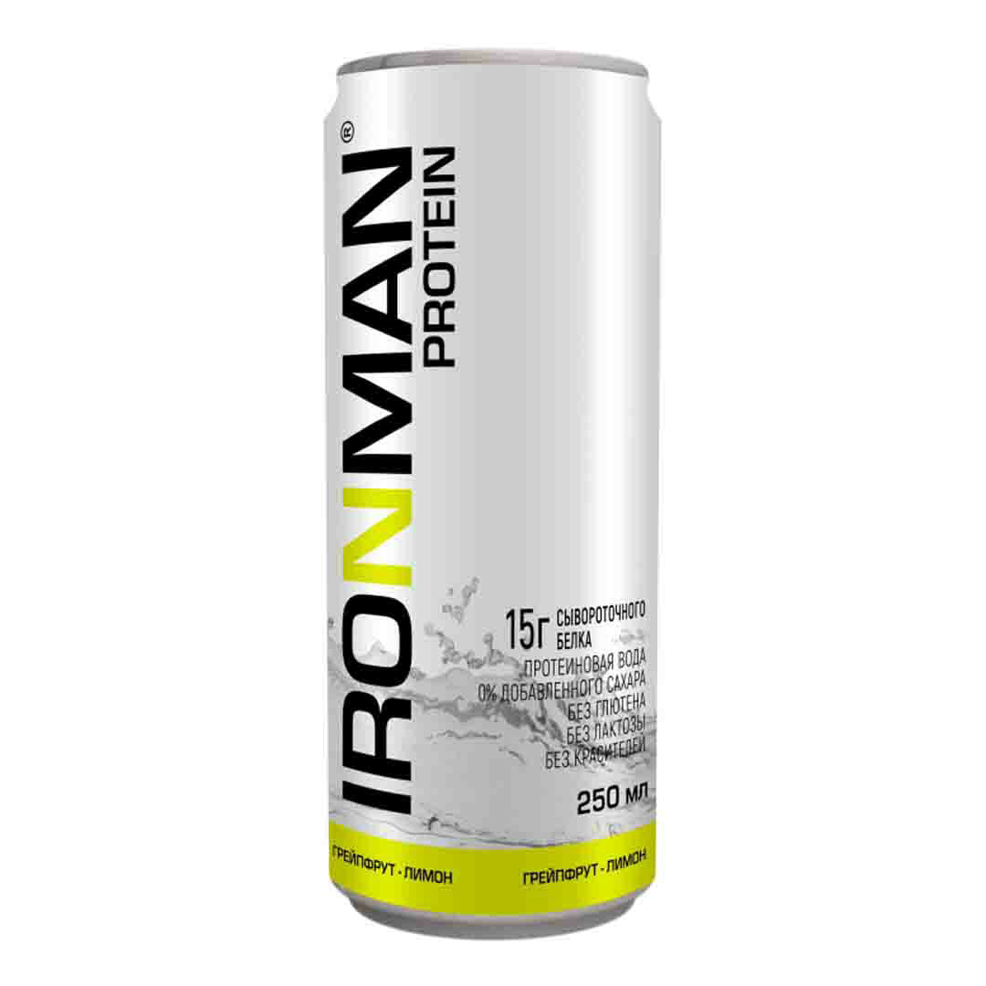 

Протеиновый напиток Ironman Protein яблоко без сахара, лактозы и глютена 1 порция 250 мл