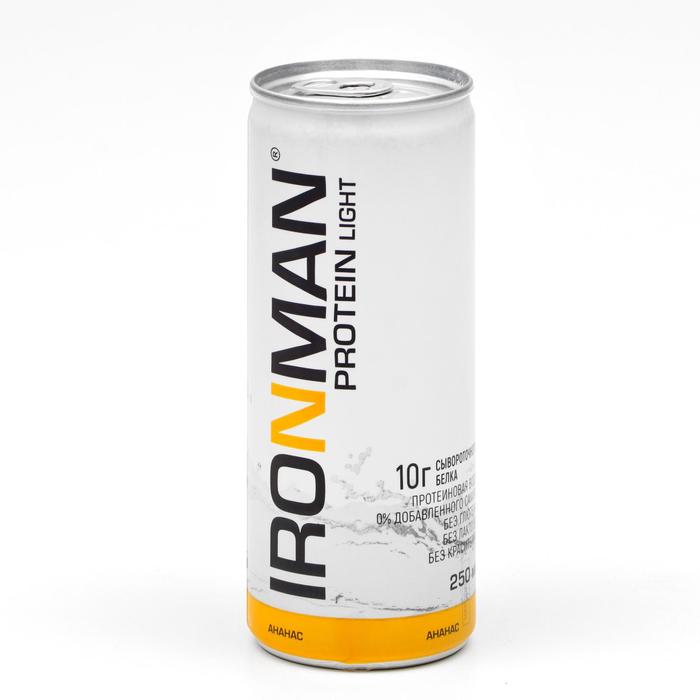 

Напиток Ironman Protein light ананас 250 мл