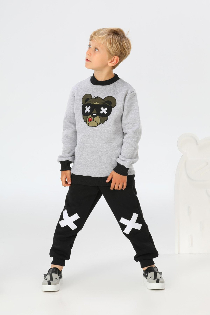 

Спортивный костюм Lupia Kids р. 24-36 мес Мультиколор, 939 (доставка из-за рубежа), Черный;серый, 939