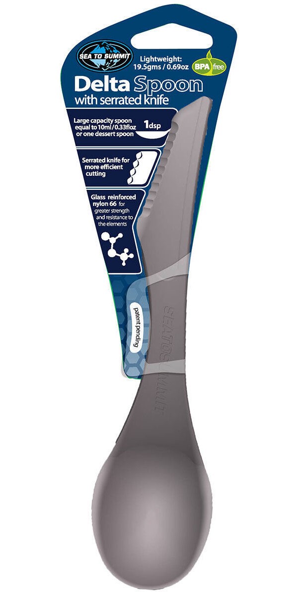 

Ложка Sea To Summit 2022-23 Delta Spoon Grey, Серый, Delta Spoon