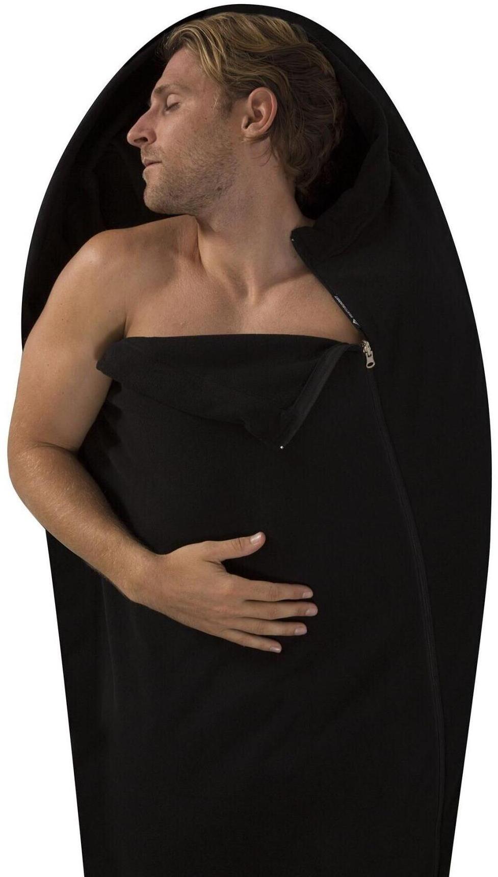 

Вкладыш В Спальник Sea To Summit 2022-23 Fleece Mummy Liner Black, Fleece Mummy Liner