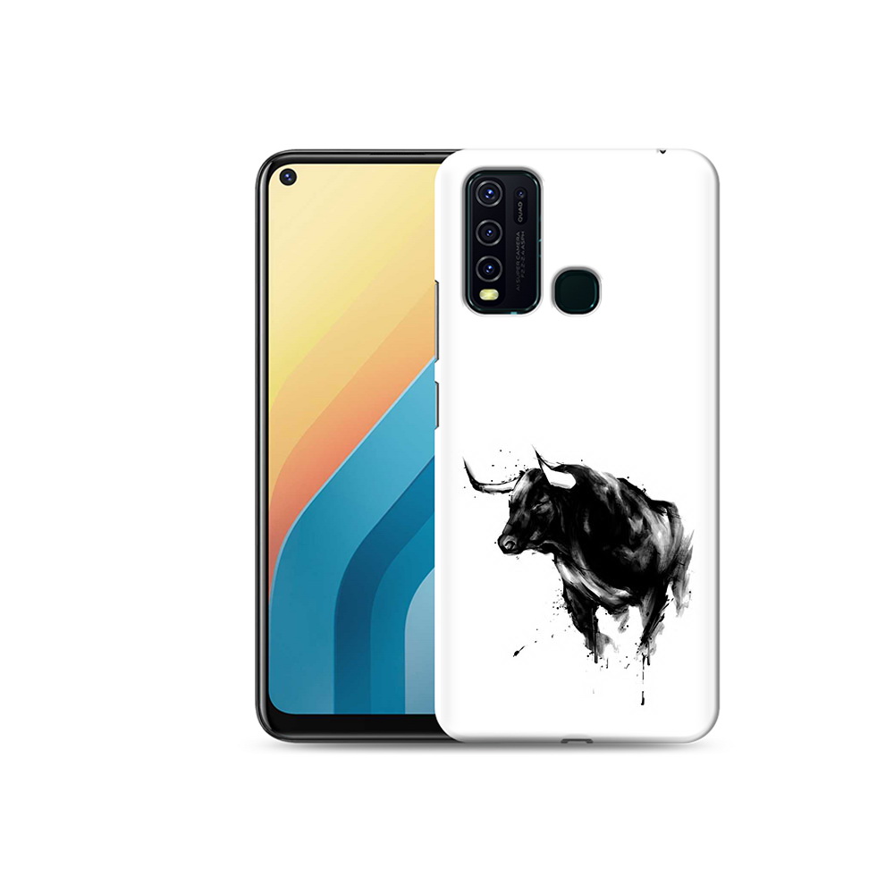 

Чехол MyPads Tocco для Vivo Y30 бык (PT149334.437.254), Прозрачный, Tocco