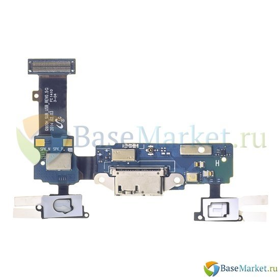

Шлейф BaseMarket для Samsung Galaxy S5 Duos плата разъем зарядки/клавиши/HOME/микрофон