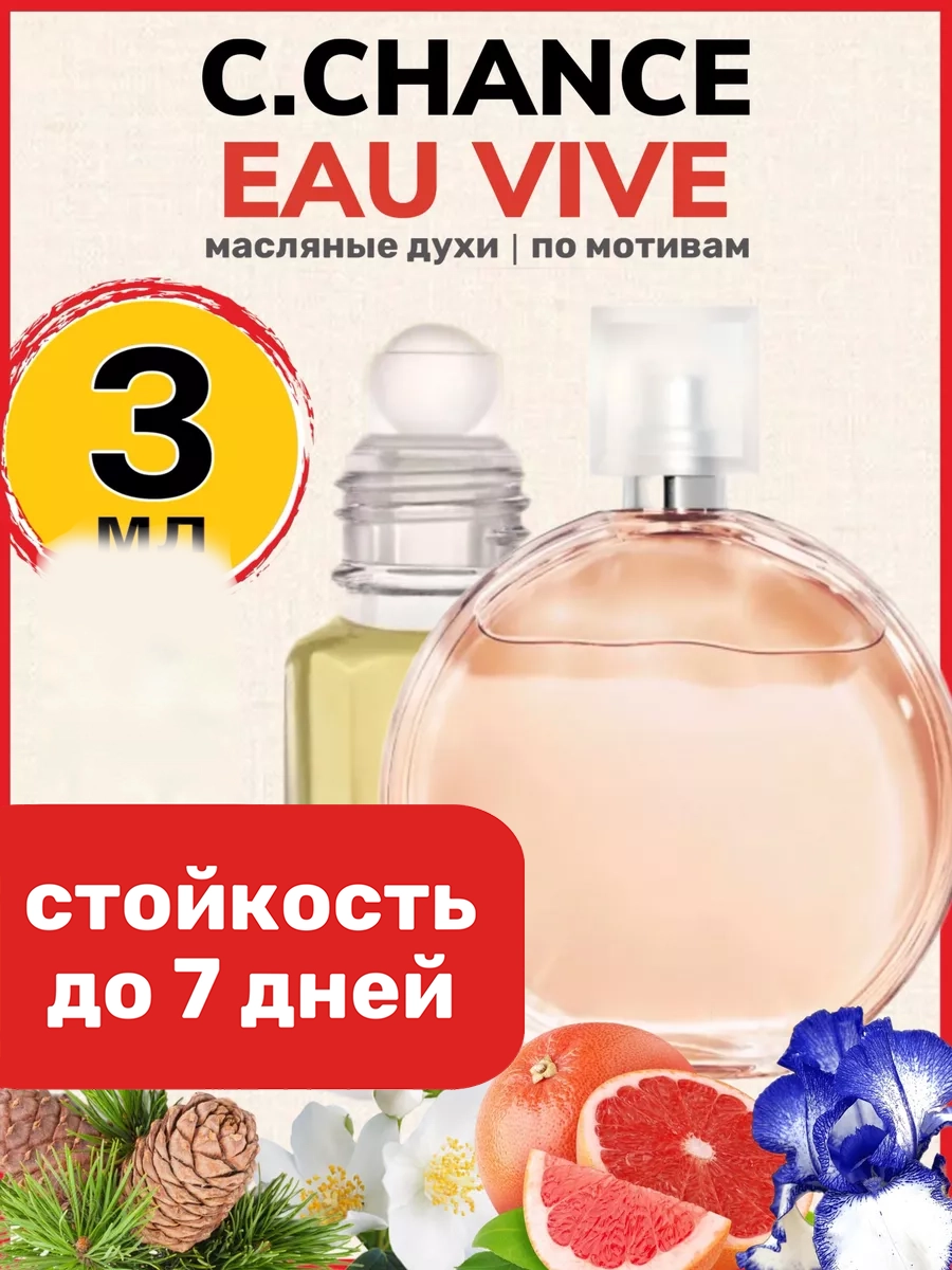 

Духи масляные BestParfume по мотивам Chance Eau Vive Шанель Шанс Вива женские, 109