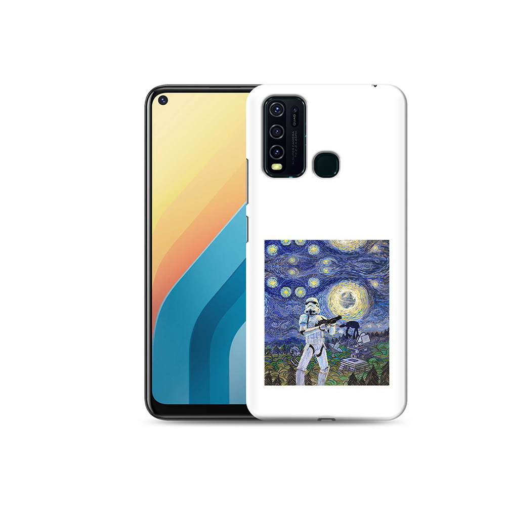 

Чехол MyPads Tocco для Vivo Y30 star wars звездная ночь (PT149334.437.23), Прозрачный, Tocco