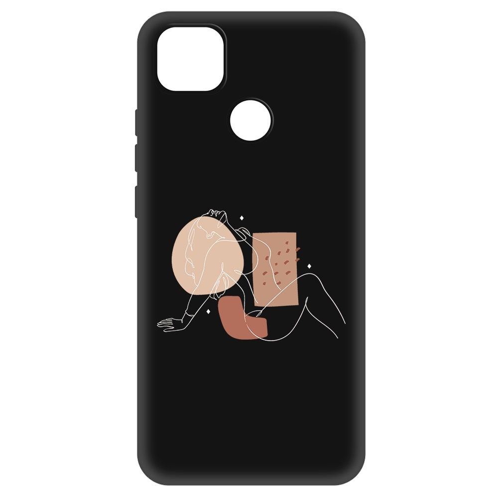 

Чехол-накладка Krutoff Soft Case Чувственность для Xiaomi Redmi 9C черный