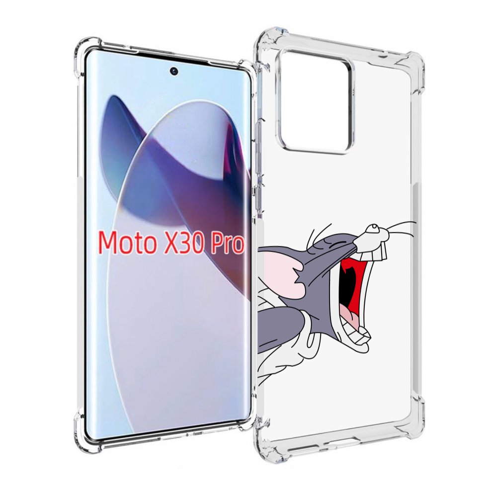 

Чехол MyPads том-голодный для Motorola Moto X30 Pro, Прозрачный, Tocco