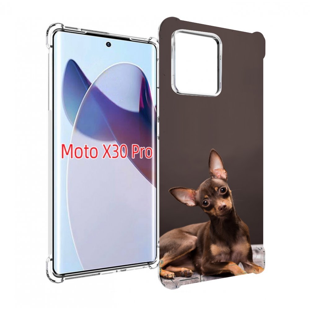 

Чехол MyPads тои терьер для Motorola Moto X30 Pro, Прозрачный, Tocco