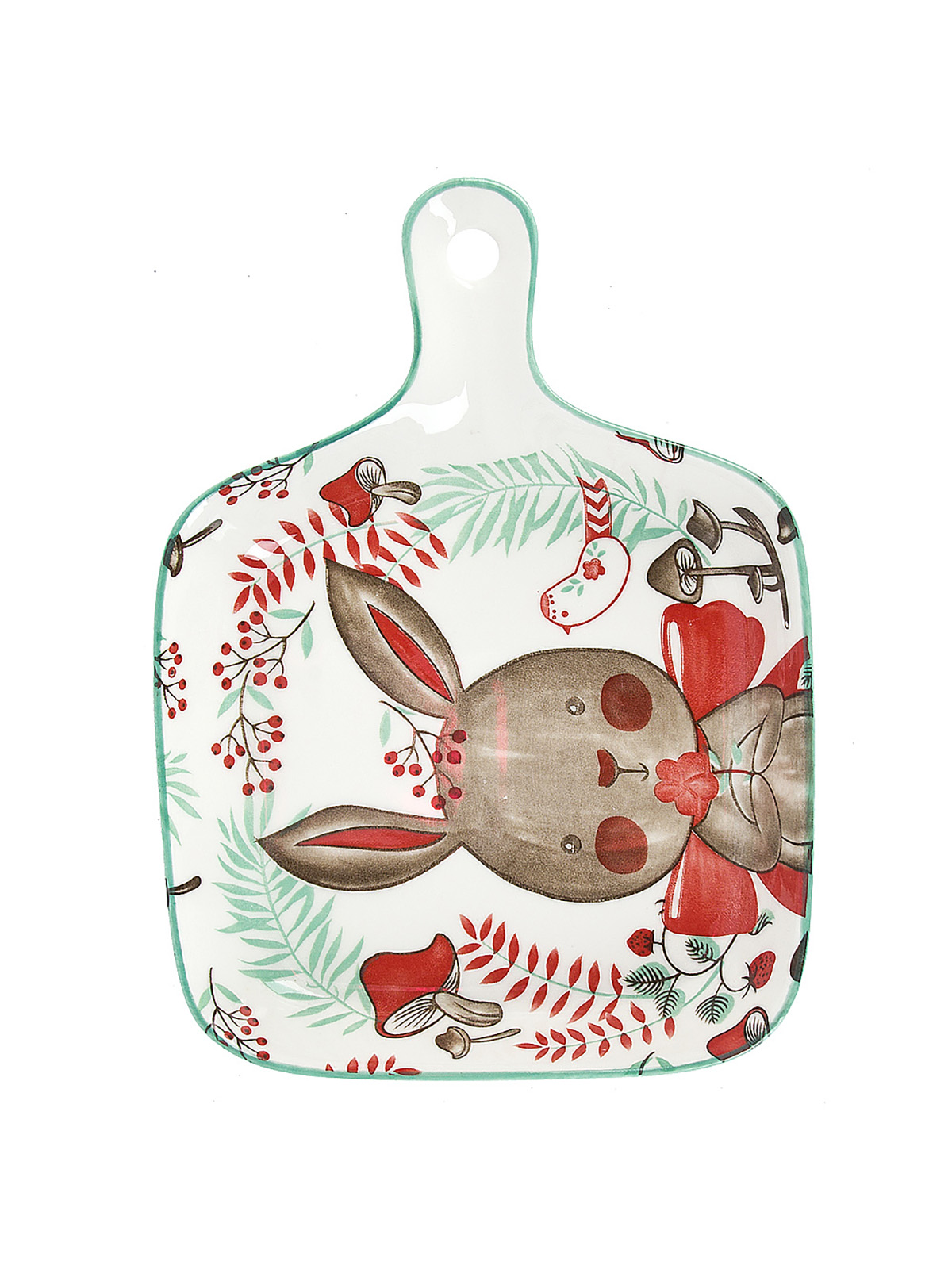 

Блюдо сервировочное Nouvelle Kawaii Forest Rabbit фарфор 20х15х4,5 см 9902965