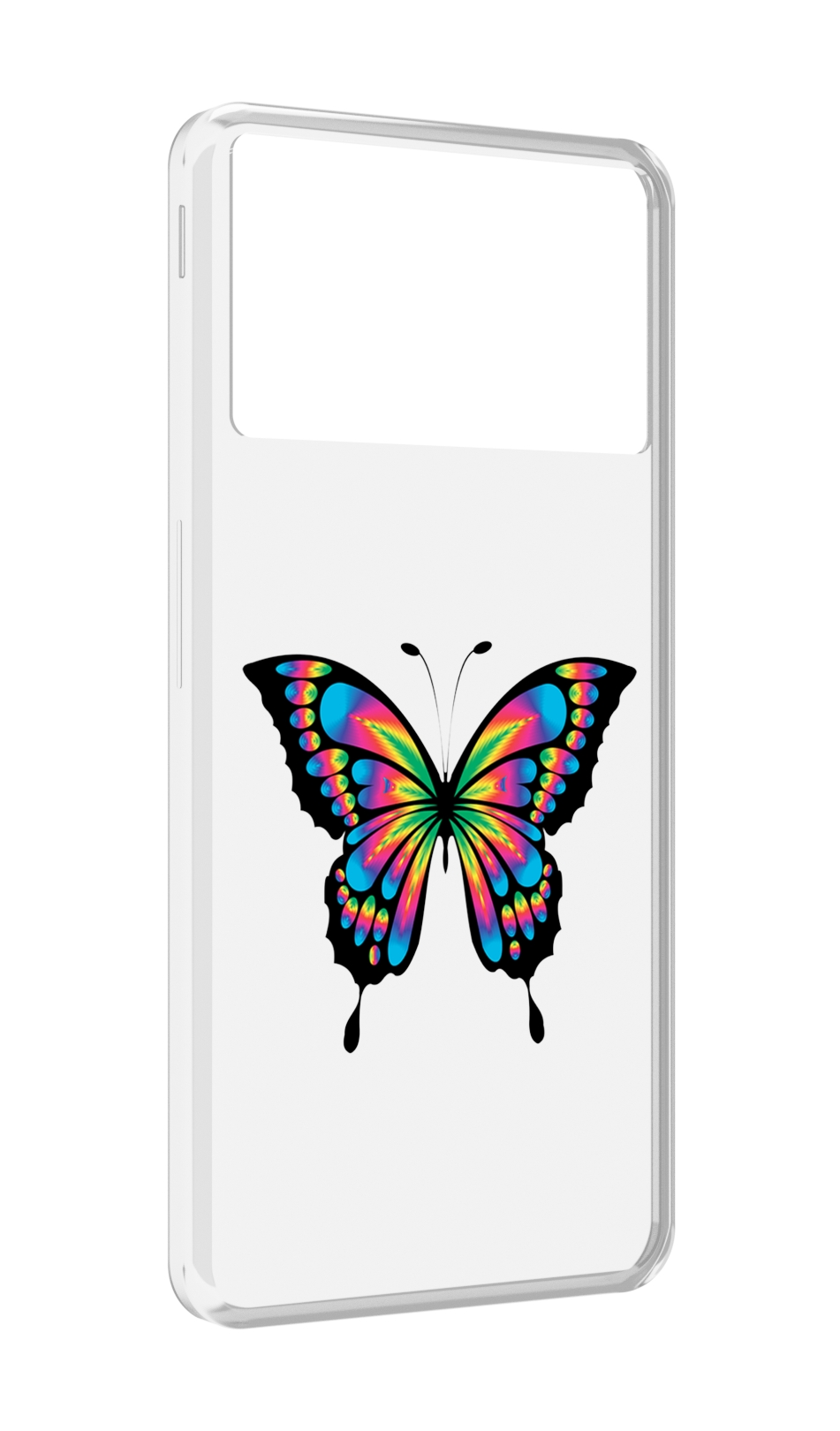

Чехол MyPads мини-бабочка для ZTE Nubia Z40S Pro, Прозрачный, Tocco