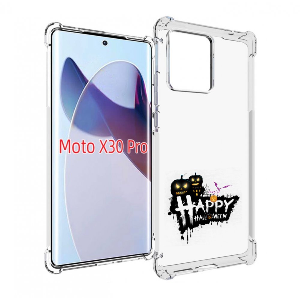 

Чехол MyPads счастливого хэллоуина для Motorola Moto X30 Pro, Прозрачный, Tocco