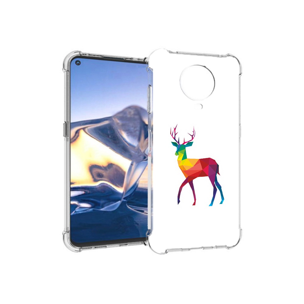 

Чехол MyPads Tocco для Nokia G10 геометрический олень (PT171673.98.286), Tocco