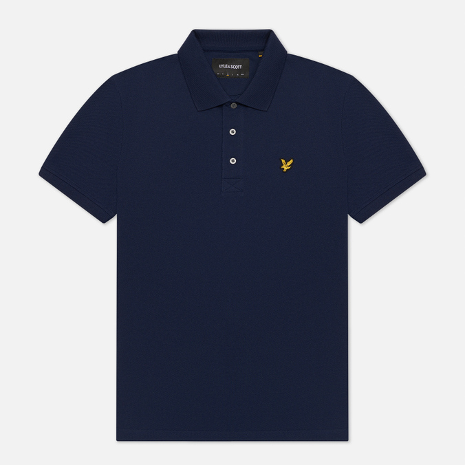 фото Футболка-поло мужская lyle & scott sp400vb синяя s lyle&scott