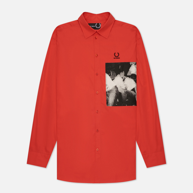 

Рубашка мужская Fred Perry SM1865 красная XL