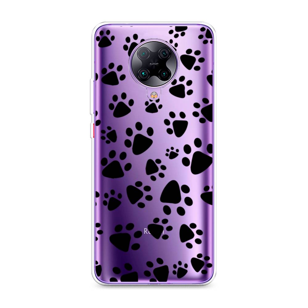 

Чехол Awog на Xiaomi Redmi K30 Pro/F2 Pro "Лапки черные", Разноцветный, 38850-2