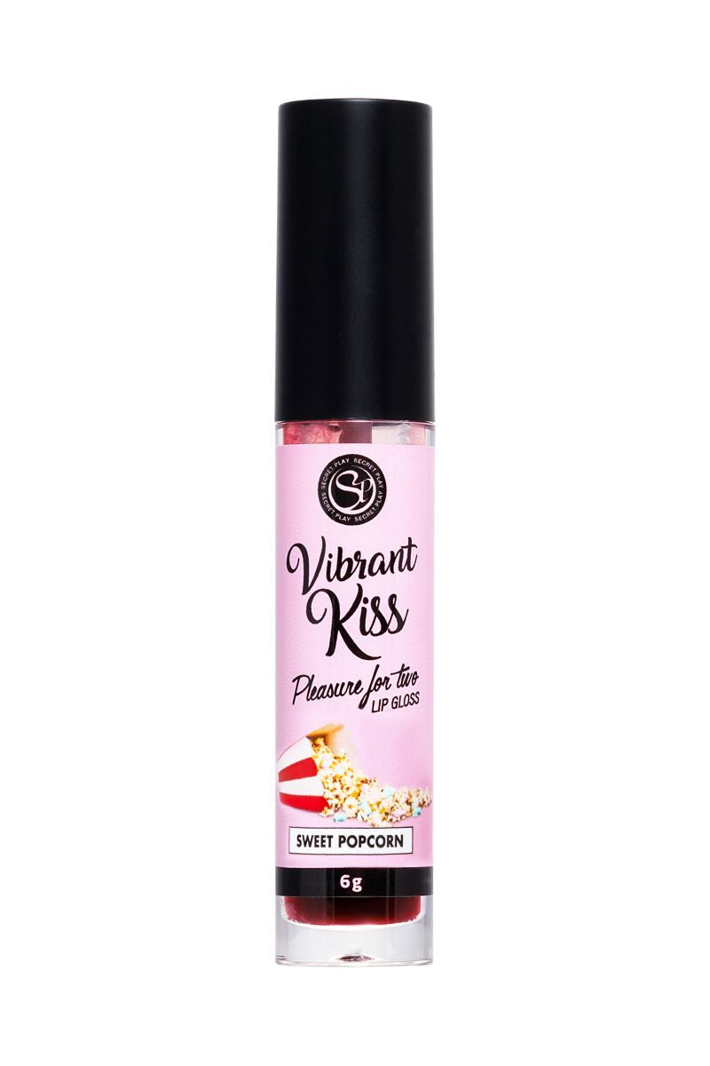 Бальзам для губ Secret Play Lip Gloss Vibrant Kiss со вкусом попкорна 6 г