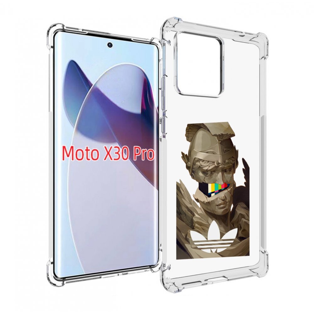 

Чехол MyPads статуя-адидас для Motorola Moto X30 Pro, Прозрачный, Tocco