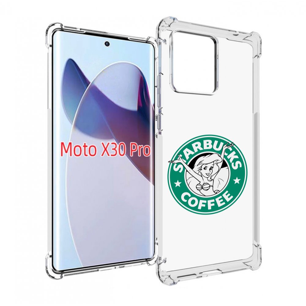 

Чехол MyPads старбакс-кофее для Motorola Moto X30 Pro, Прозрачный, Tocco