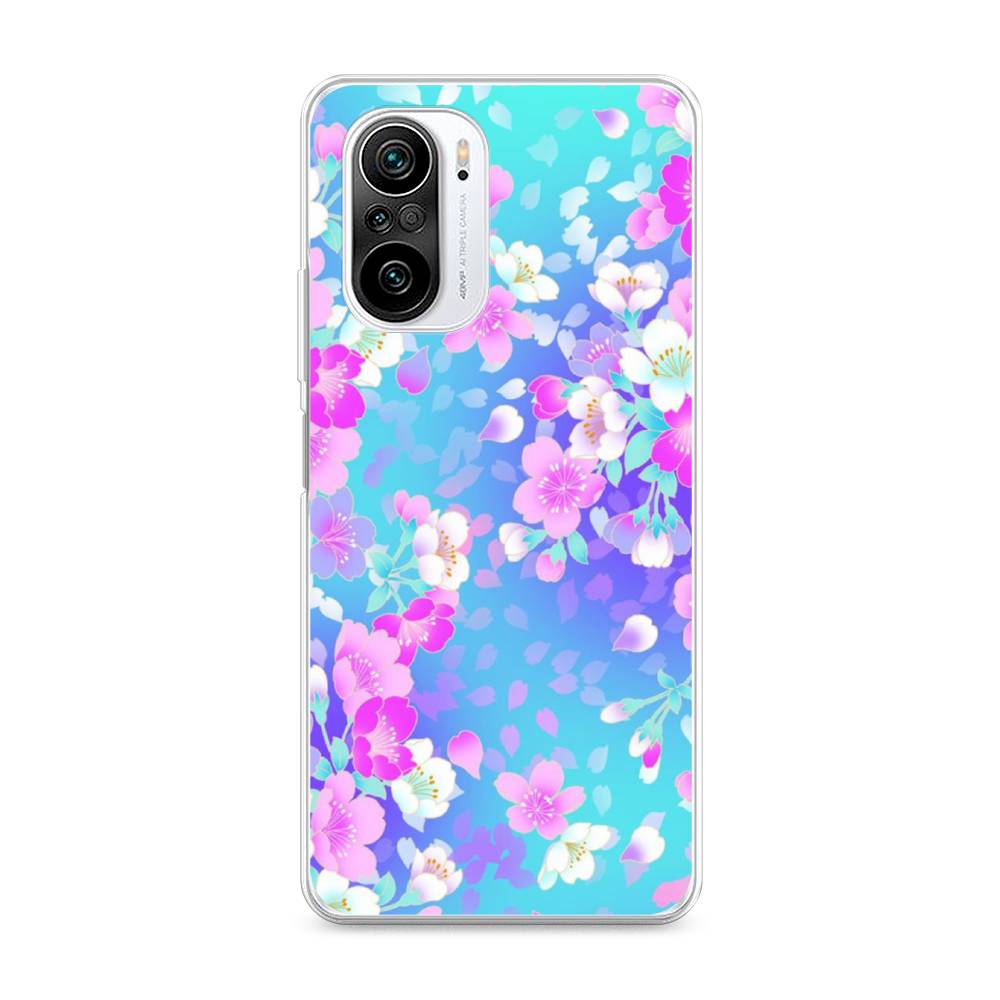 

Чехол Awog на Xiaomi Redmi K40 "Яблоневые цветы", Разноцветный, 310950-8