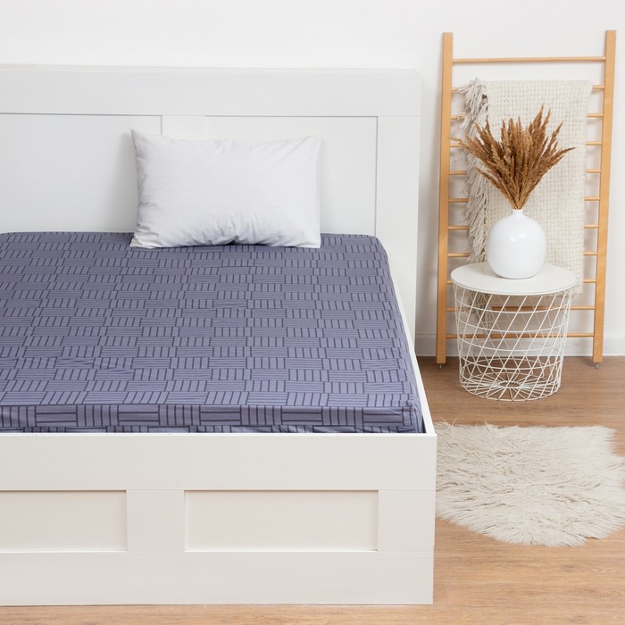 

Простыня LoveLife "Серые полосы" 140*200*25 см, 100% хлопок, поплин, 125 г/м