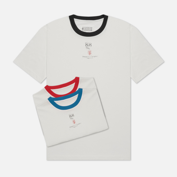 

Комплект футболок мужских Maison Margiela S50GC0645-S23909-962 белых L, S50GC0645-S23909-962