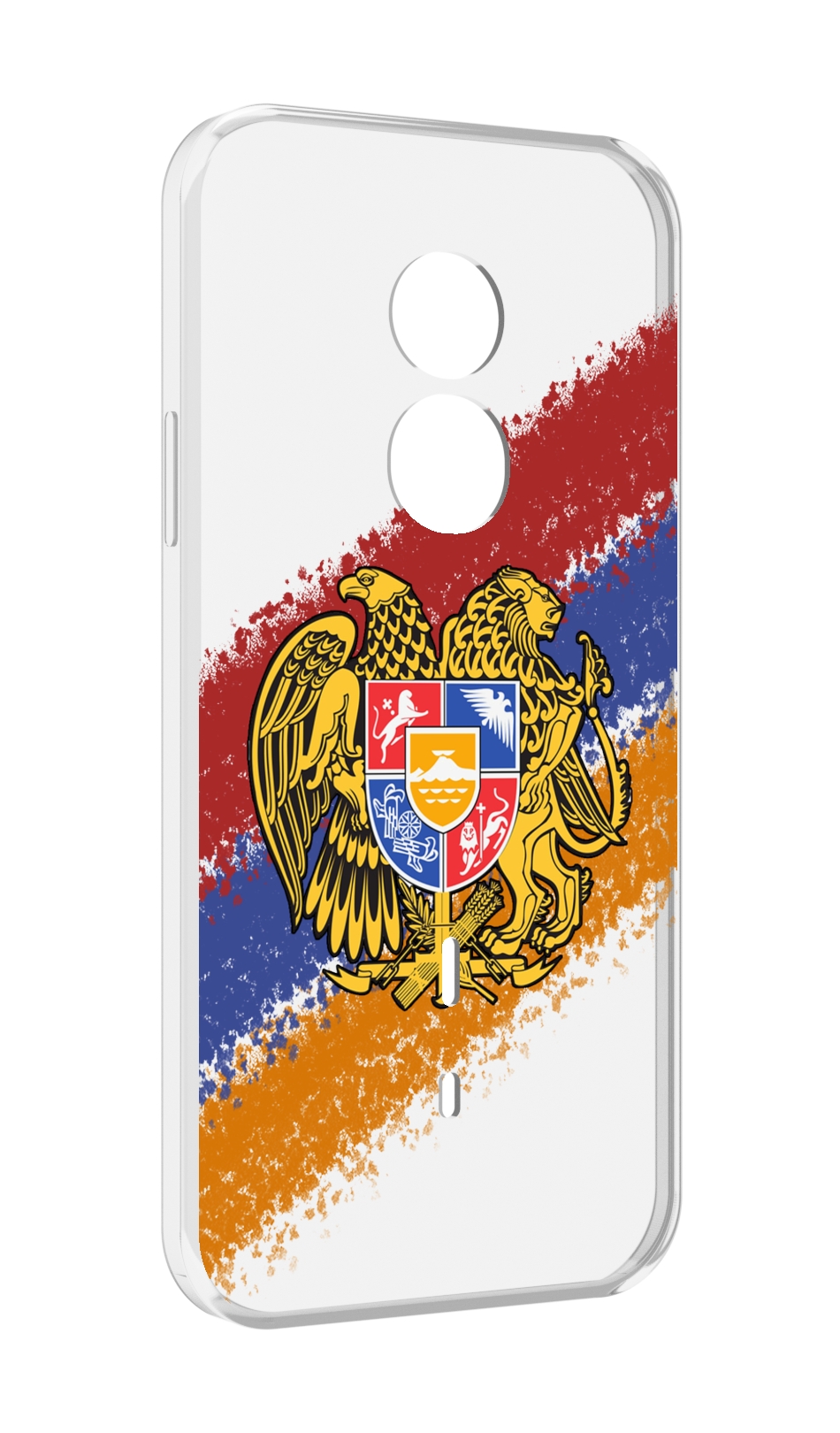 

Чехол MyPads флаг герб Армении для Doogee S51, Прозрачный, Tocco