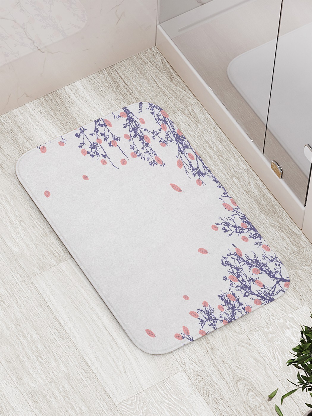 

Коврик противоскользящий для ванной, сауны, бассейна, 77х52 см bath_58178 JoyArty