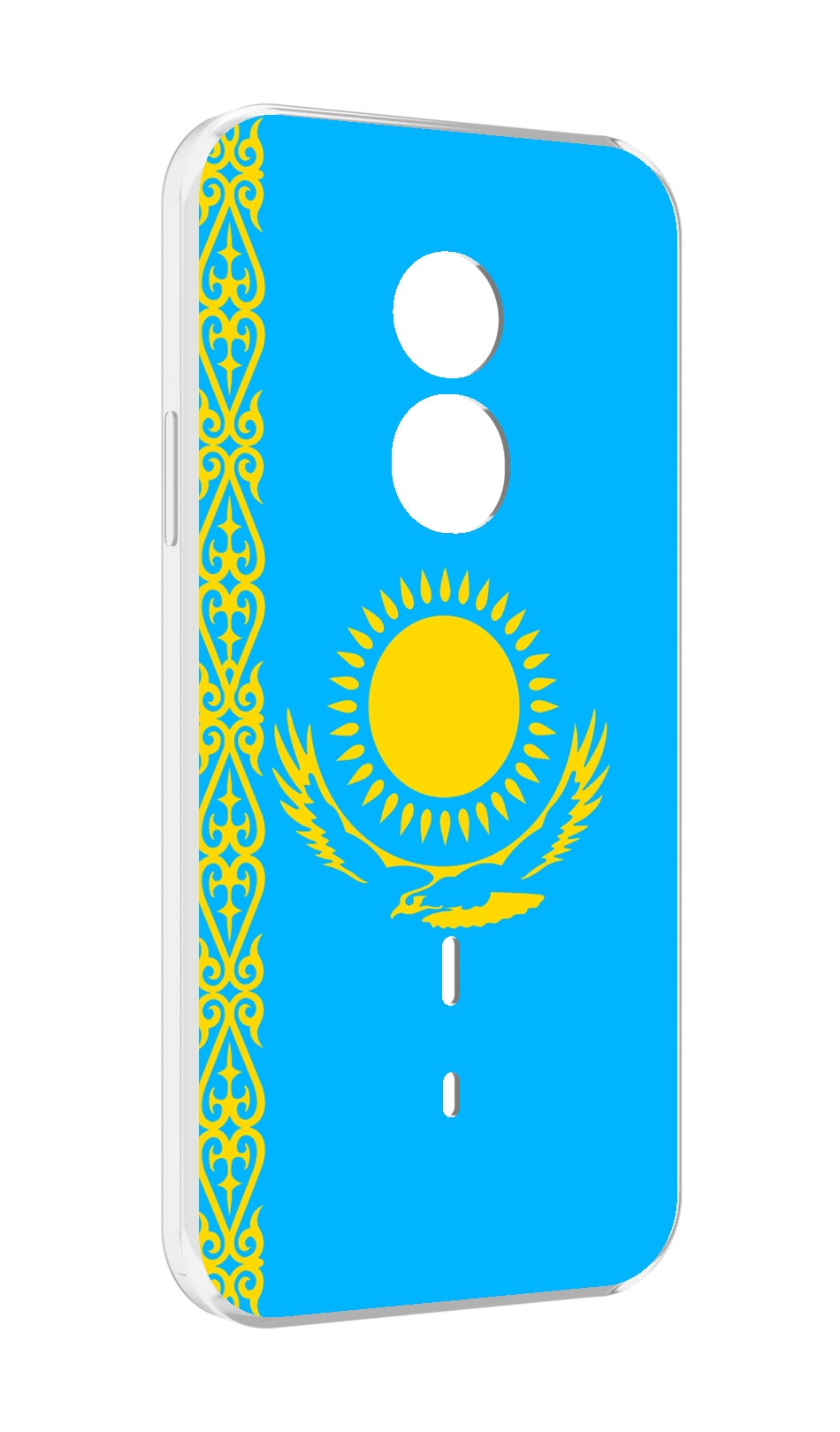 

Чехол MyPads флаг Казахстана-1 для Doogee S51, Прозрачный, Tocco