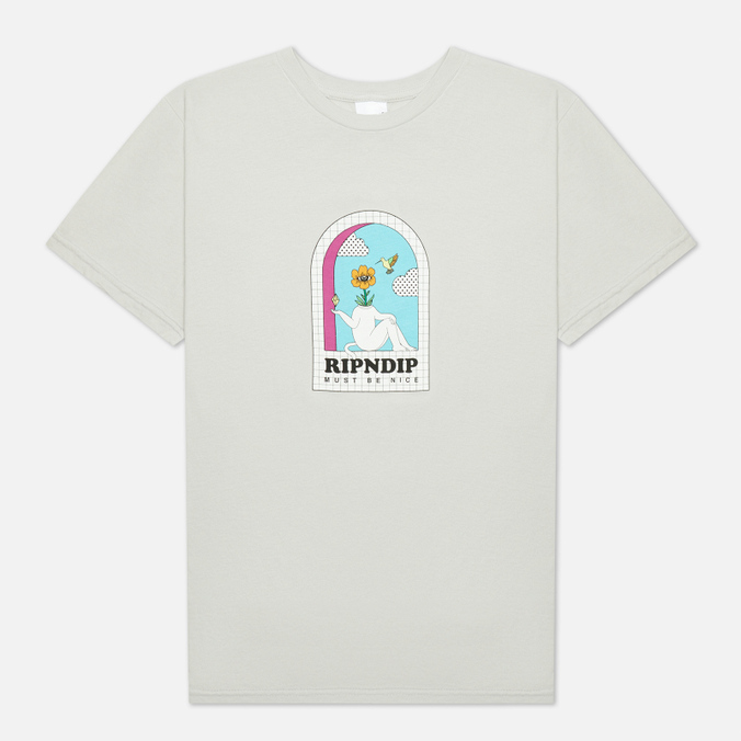 фото Футболка мужская ripndip rnd6082 серая s