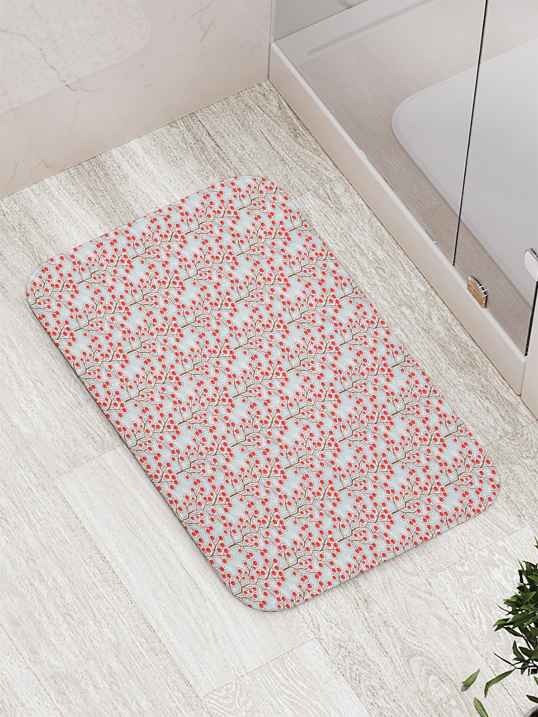 

Коврик противоскользящий для ванной, сауны, бассейна, 77х52 см bath_58145 JoyArty