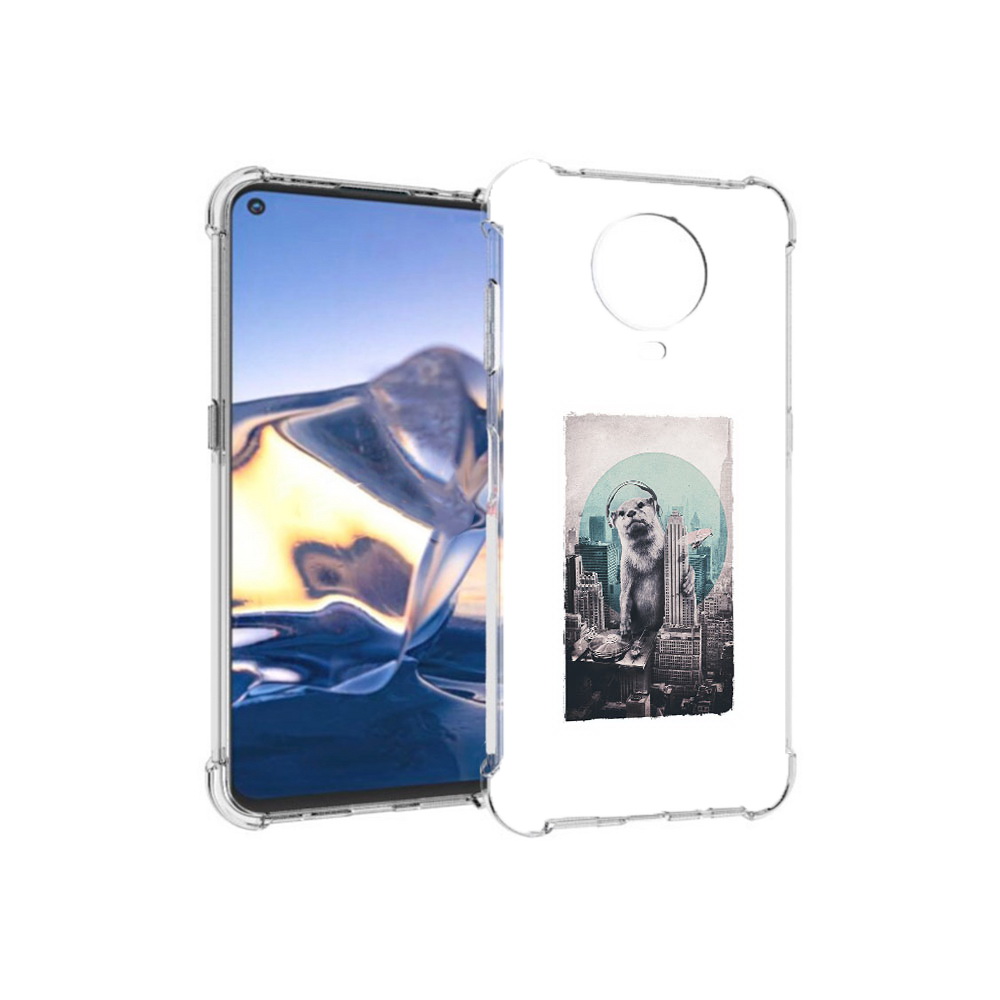 

Чехол MyPads Tocco для Nokia G10 выдра в городе (PT171673.98.283), Tocco