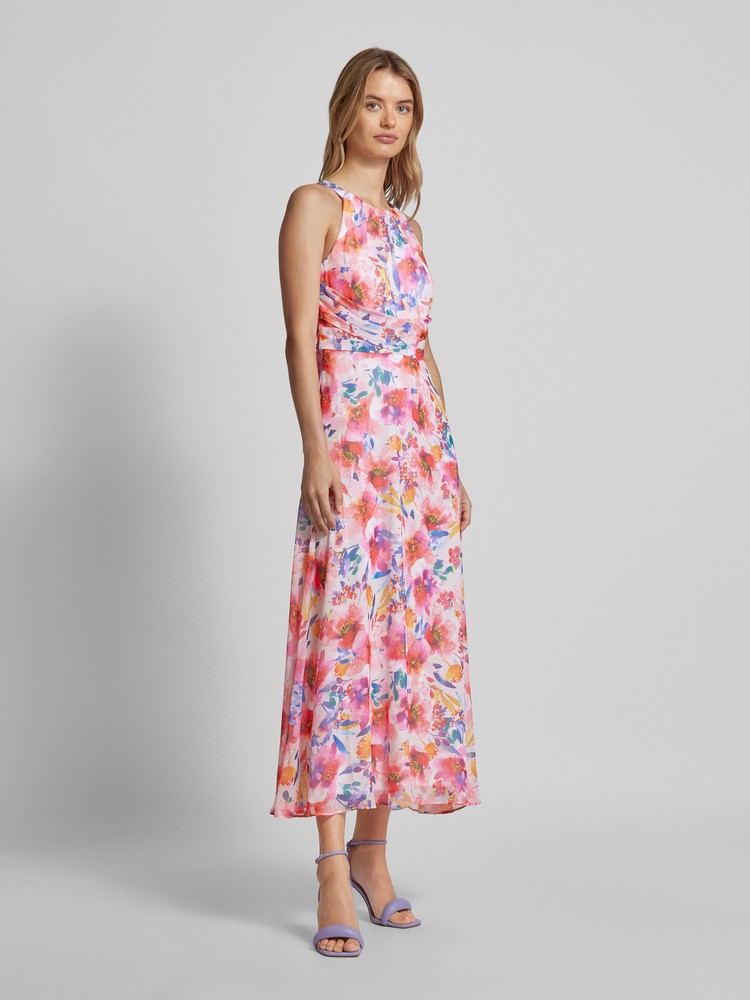 

Платье женское Adrianna Papell AP1D105281 розовое 44 EU, Розовый, AP1D105281