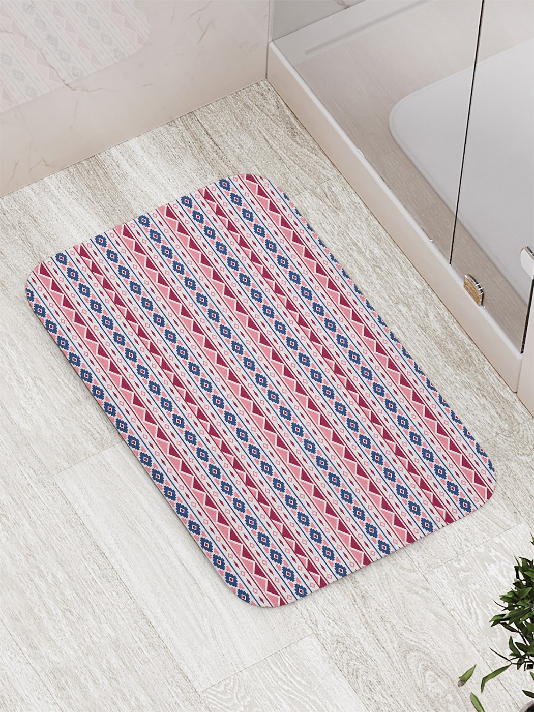 

Коврик противоскользящий для ванной, сауны, бассейна, 77х52 см bath_58116 JoyArty