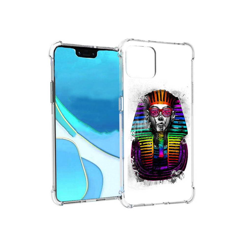

Чехол MyPads Tocco для Google Pixel 4 XL модная богиня, Прозрачный, Tocco
