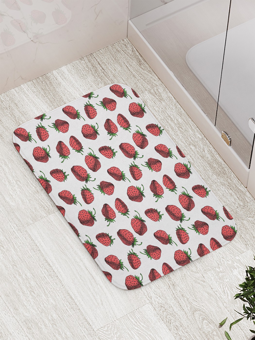 

Коврик противоскользящий для ванной, сауны, бассейна, 77х52 см bath_58100 JoyArty