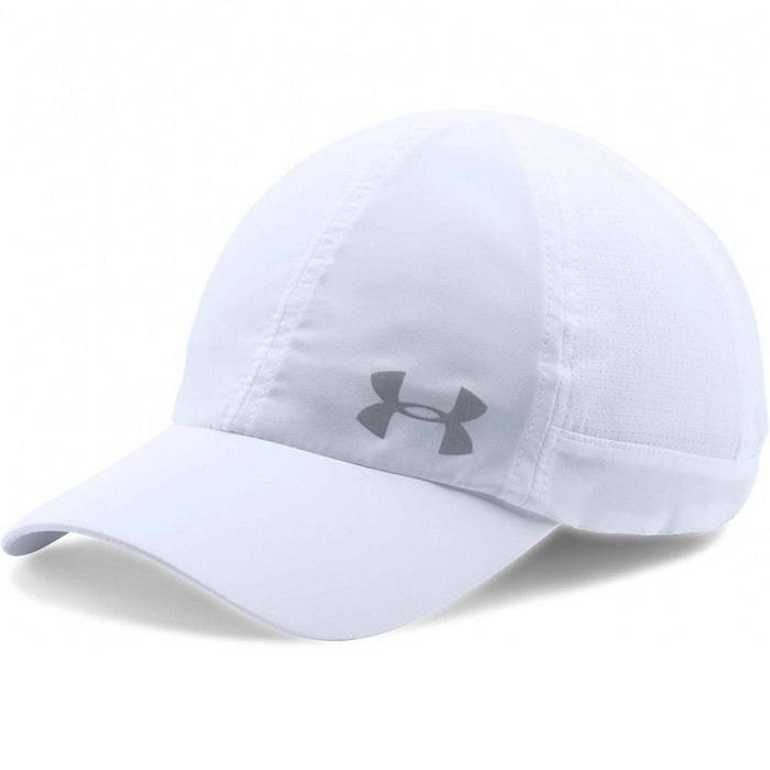 фото Бейсболка женская under armour 1291073-100 white, р. 50-52