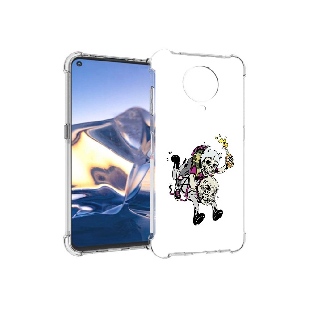 

Чехол MyPads Tocco для Nokia G10 время приключений скелеты (PT171673.98.277), Tocco