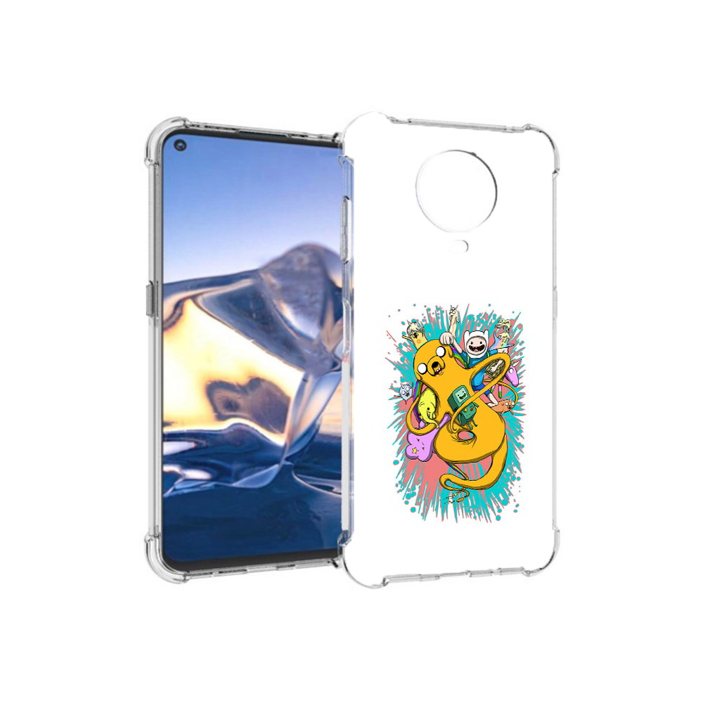 

Чехол MyPads Tocco для Nokia G10 время приключений рисунок (PT171673.98.276), Tocco
