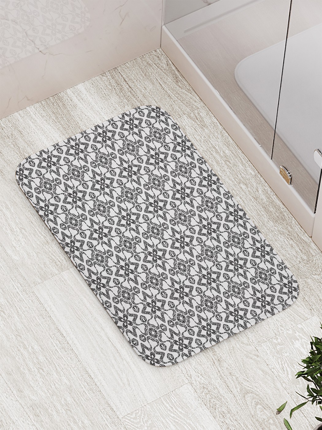 

Коврик противоскользящий для ванной, сауны, бассейна, 77х52 см bath_58093 JoyArty