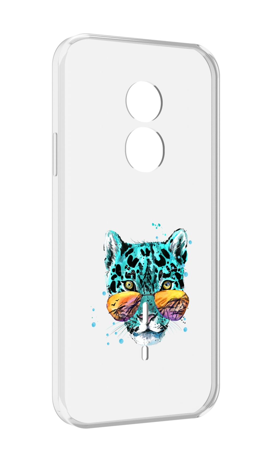 

Чехол MyPads голубой лео для Doogee S51, Прозрачный, Tocco