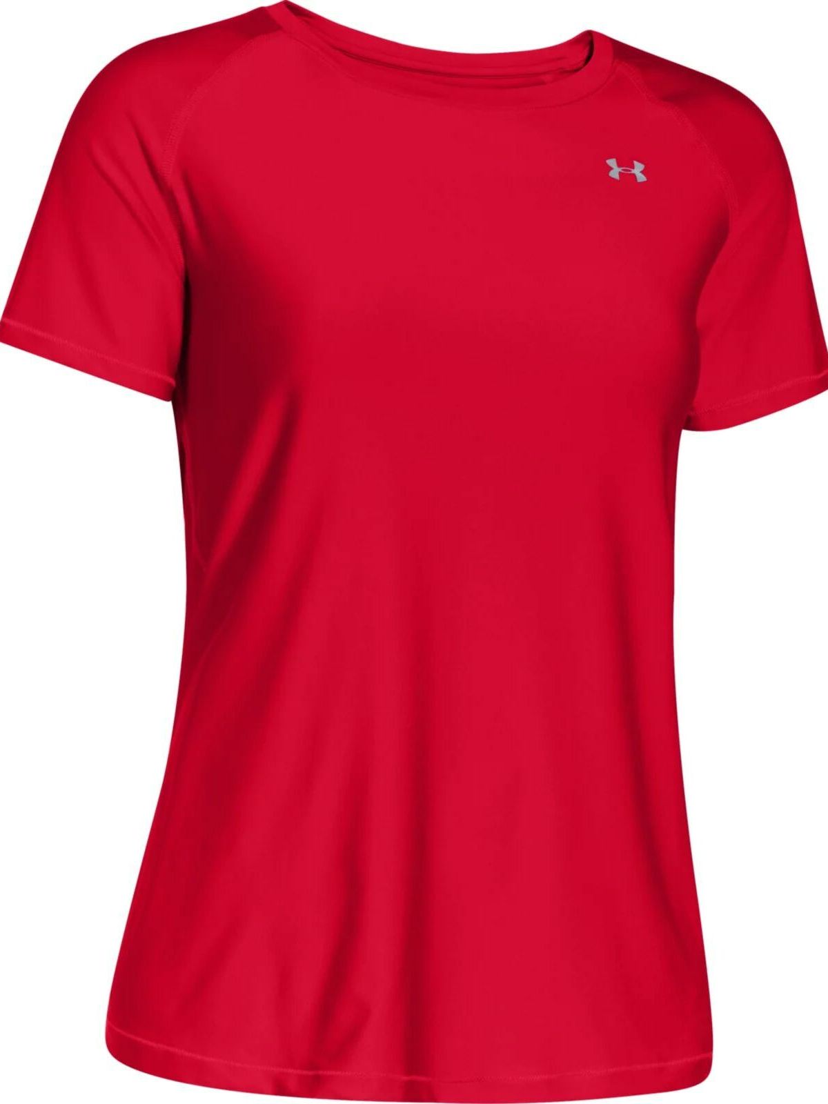

Футболка женская Under Armour Ua T-shirt красная MD, Ua T-shirt