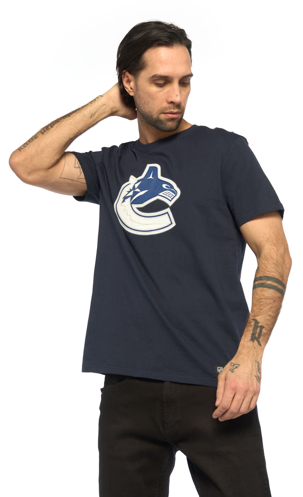 

Футболка мужская Atributika&Club Ванкувер Кэнакс 31910 синяя L, Синий, Ванкувер Кэнакс 31910