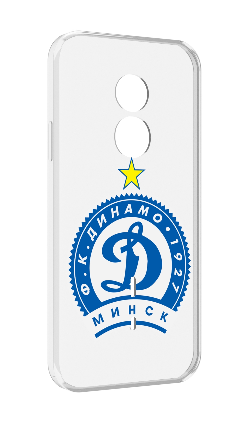 

Чехол MyPads фк динамо минск мужской для Doogee S51, Прозрачный, Tocco