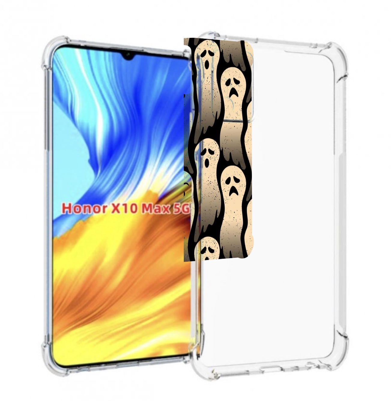 

Чехол MyPads разные души для Honor X10 Max, Прозрачный, Tocco