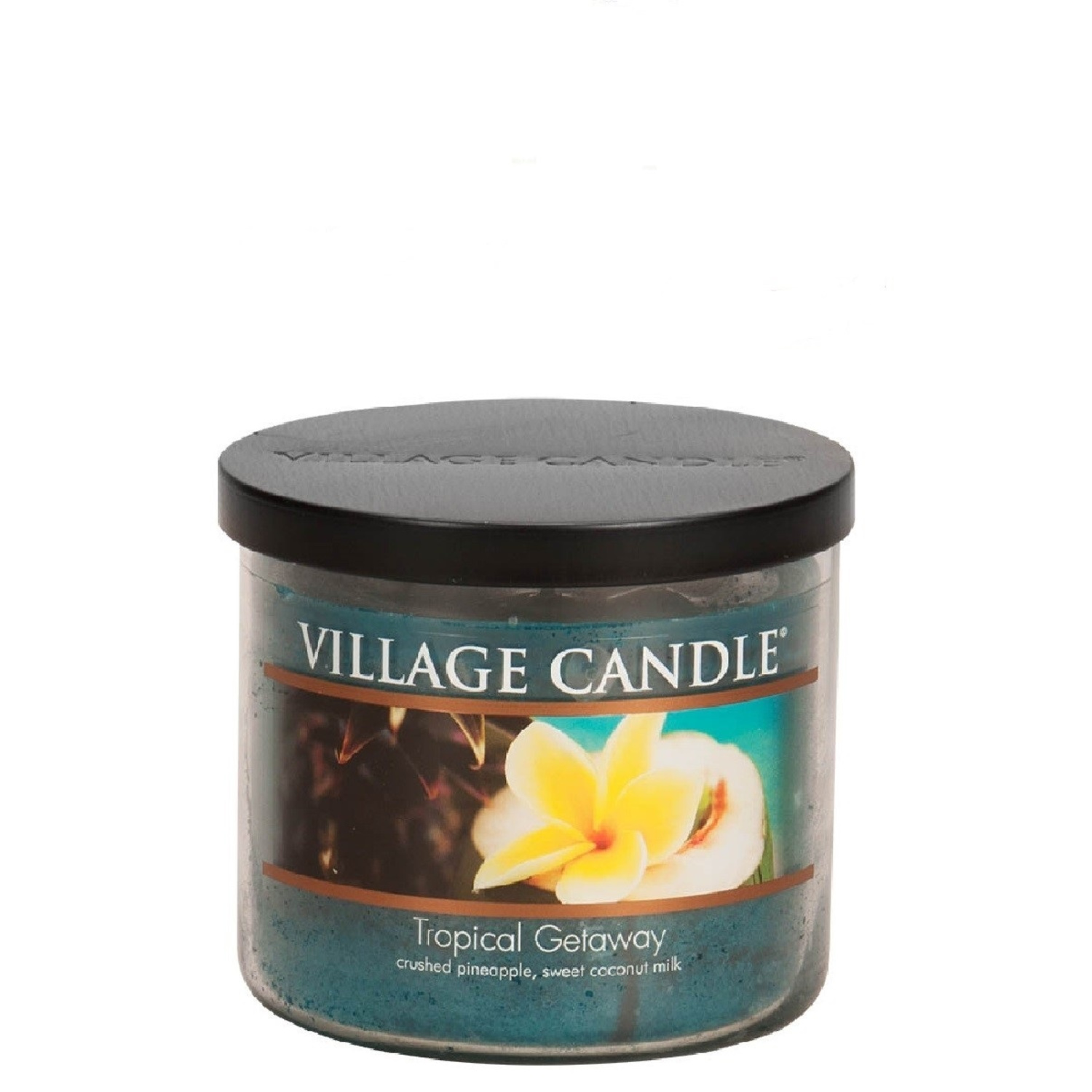 фото Ароматическая свеча village candle "тропический остров", чаша, средняя