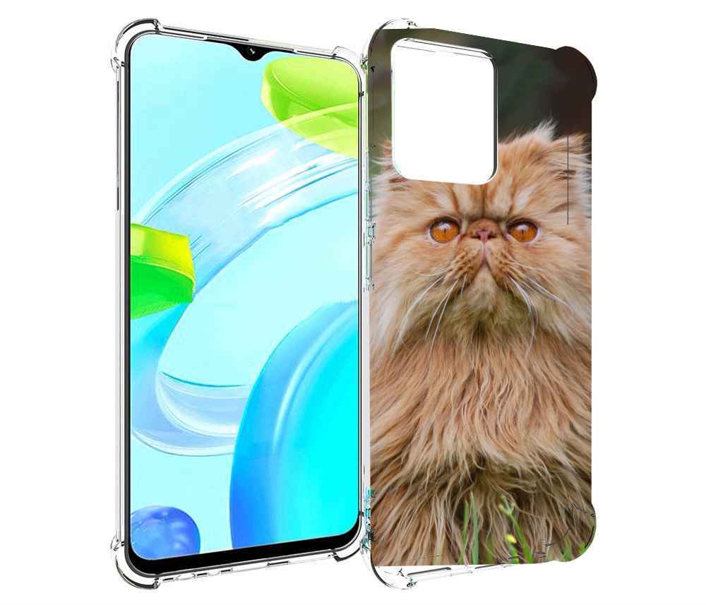 Чехол MyPads кошка персидская для Tecno Phantom X2
