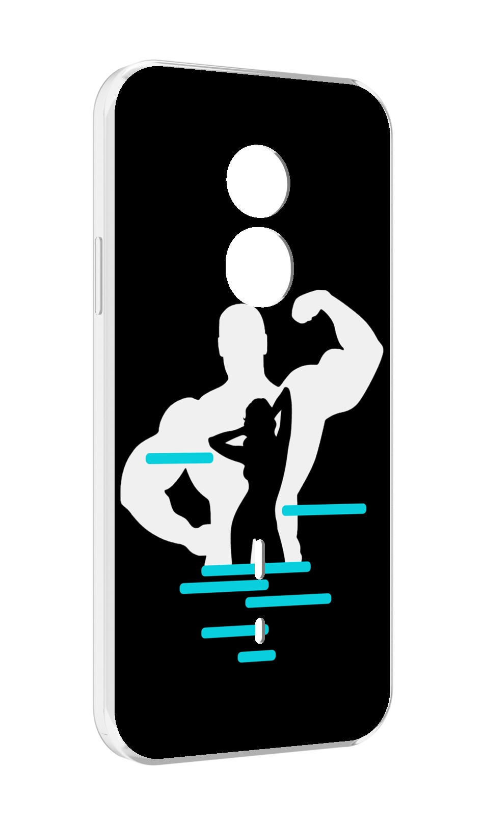 

Чехол MyPads фитнес-тренировка для Doogee S51, Прозрачный, Tocco